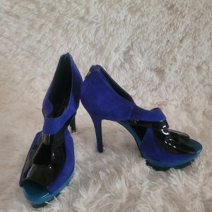 Jessica Simpson Peep Toe Heels, Size 8.5